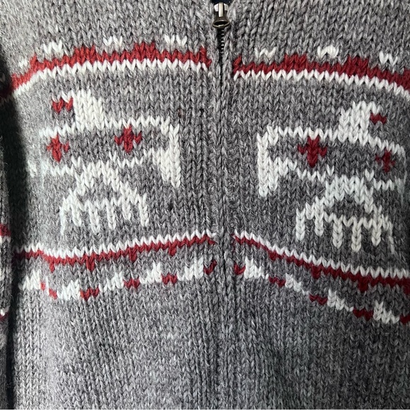 NWOT.100% wool sweater. Size L/XL. Handmade in Nepal. Lined. - Picture 3 of 8